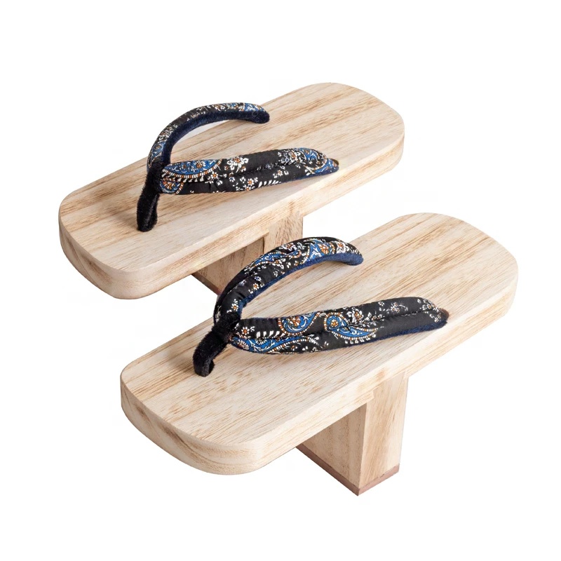 Geta Wooden Sandal - 日本の下駄サンダル男性女性伝統的な木製下駄コスプレ衣装靴着物浴衣履物