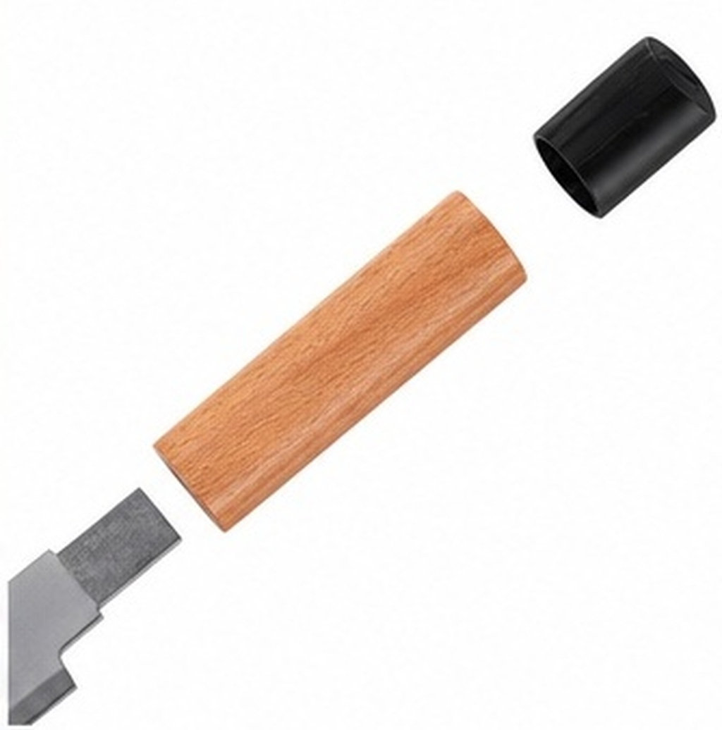 Japanese Knife - 4個入り 日本刀の柄、木製カッター、ナキリ包丁のDIY用、キッチン包丁の修復用、刺身包丁のグリップ、シェフ用アクセサリー