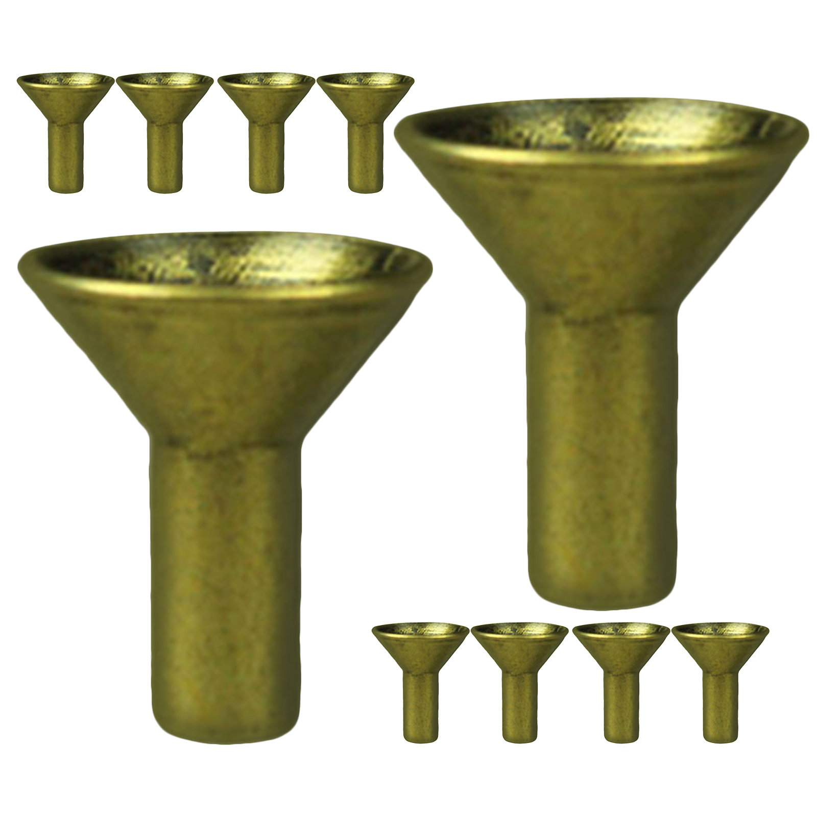 Incense Holder - 10個入り、逆流香立てトレイ、金属製香炉台、安定した灰受け、アロマセラピー用バーナーラック、家庭やオフィス、瞑想に最適。