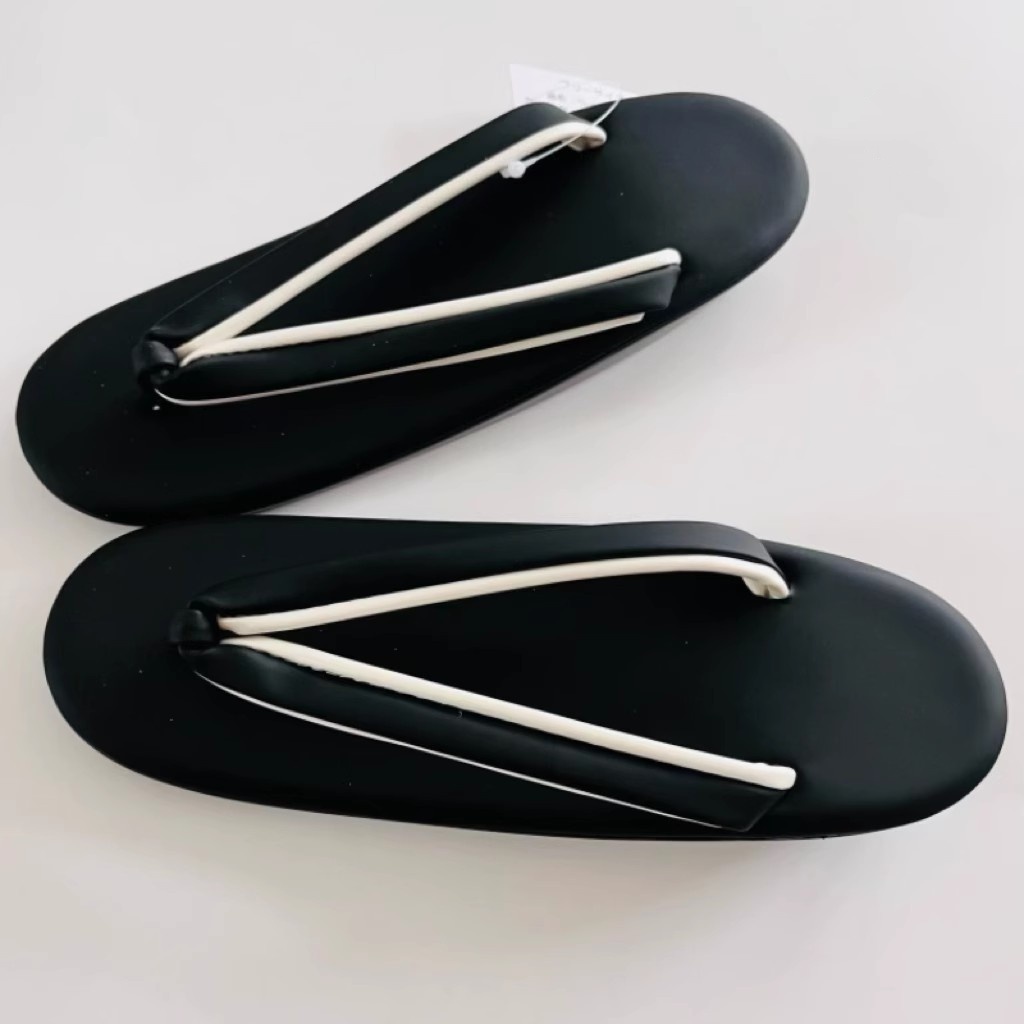 日本人女性下駄サンダル PU ソフトソールコンフォートフリッ - Geta Wooden Sandal のレビューと価格