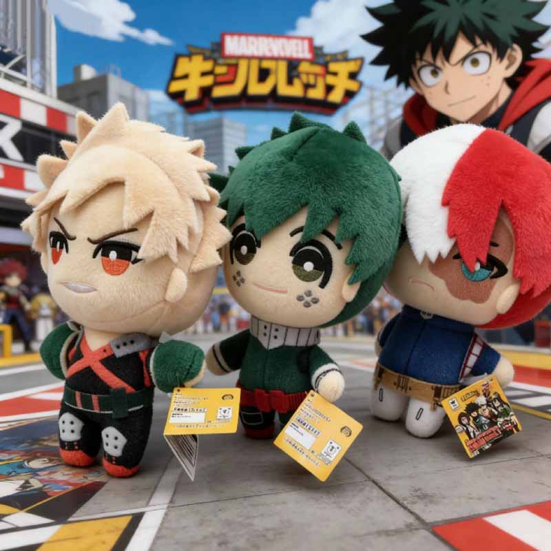 2026年アニメ 25cm 僕のヒーローアカデミア ぬいぐる - Furoshiki のレビューと価格