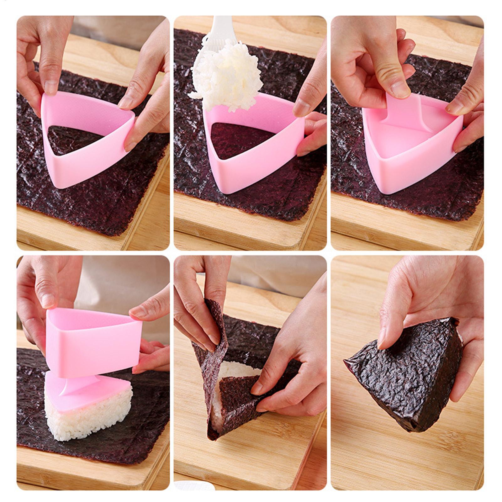 寿司型 三角型おにぎり型 ご飯ボール フードプレス 三角寿司 - Sushi Making Kit のレビューと価格