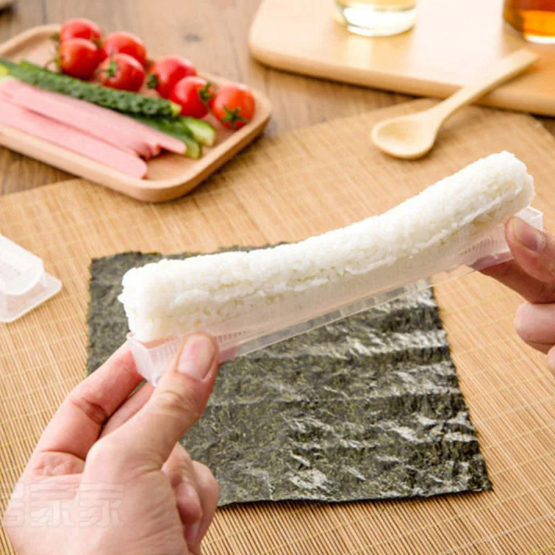 ポータブル日本ロール寿司メーカーライスモールドキッチンツール - Sushi Making Kit のレビューと価格