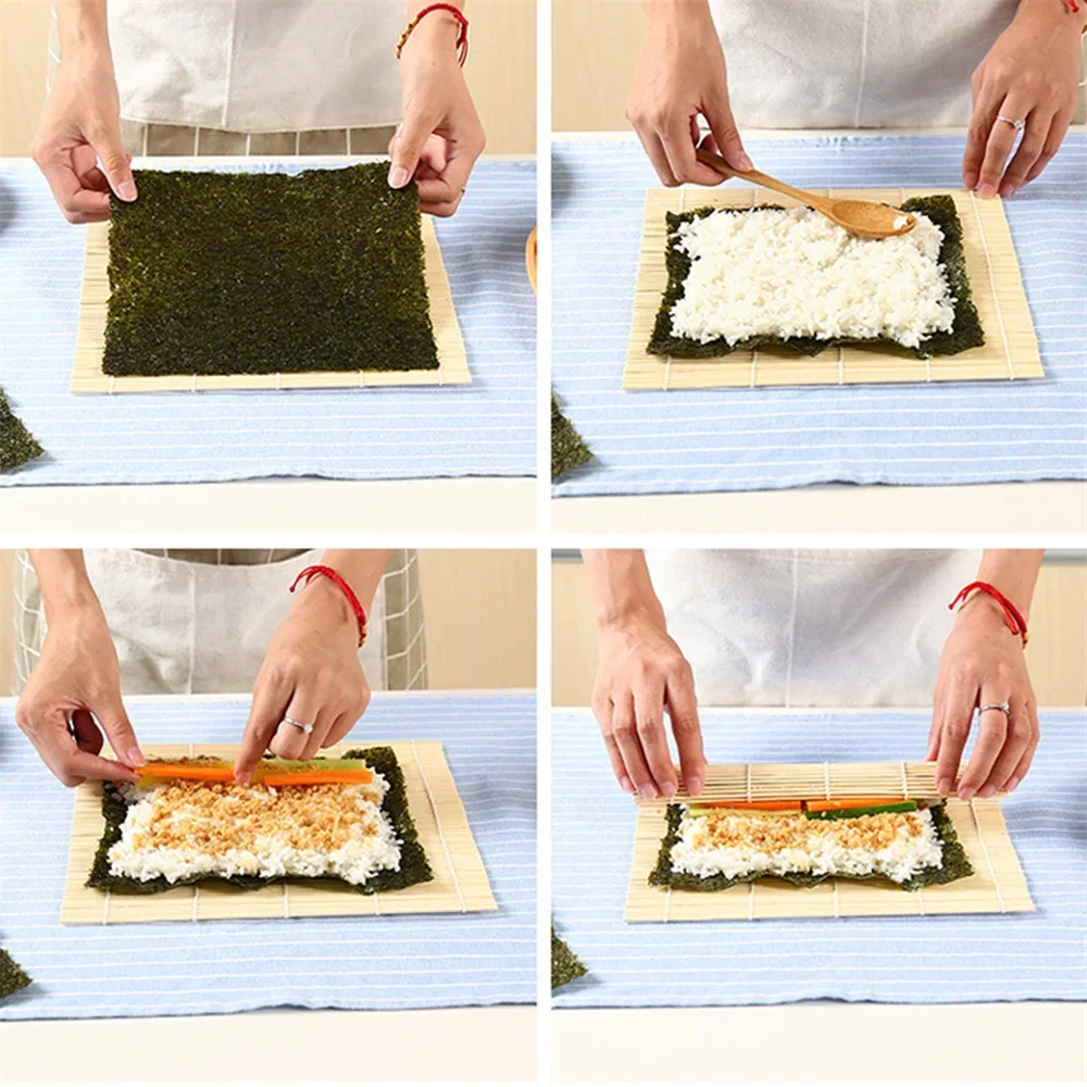 絶妙な竹寿司マット ホワイト仕上げ 海苔ライスロール カーリ - Sushi Making Kit のレビューと価格