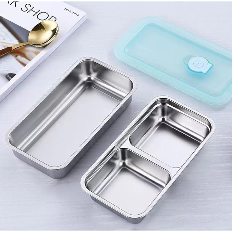ポータブルステンレス鋼鮮度保持ボックス食品容器多機能冷蔵庫収 - Bento Box のレビューと価格