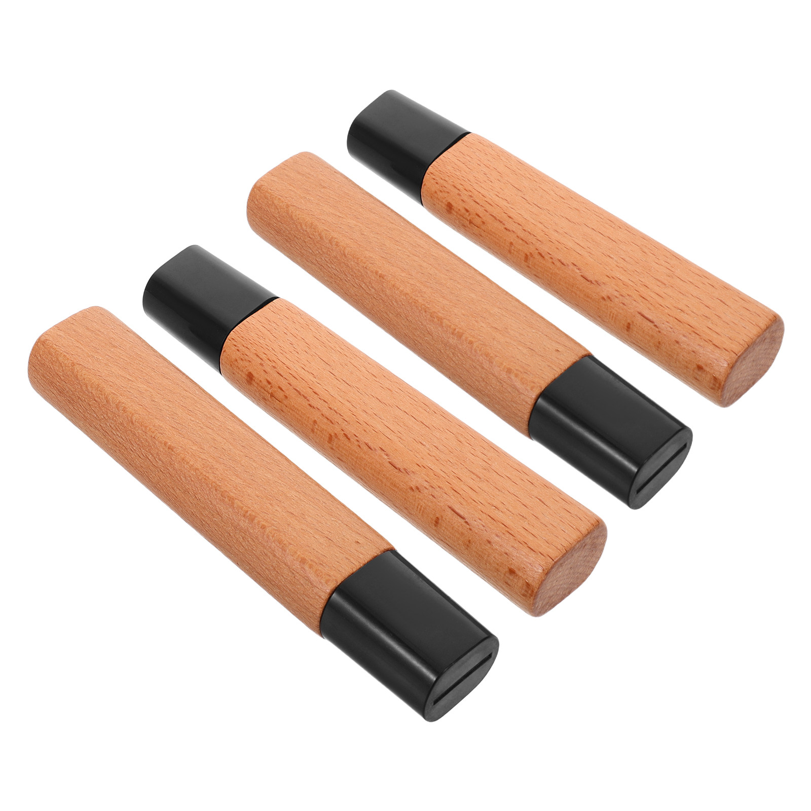 4個入り 日本刀の柄、木製カッター、ナキリ包丁のDIY用、キ - Japanese Knife のレビューと価格