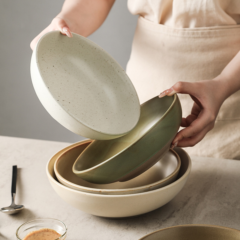 1個入り 日本製陶器ボウルセット クリエイティブレトロスタイ - Japanese Pottery のレビューと価格