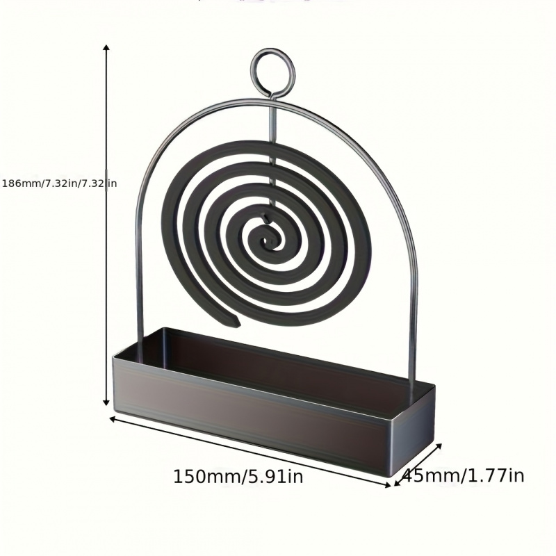 1A 蚊取り線香ホルダー、白檀製スタンド、金属製、蚊帳や線香 - Incense Holder のレビューと価格