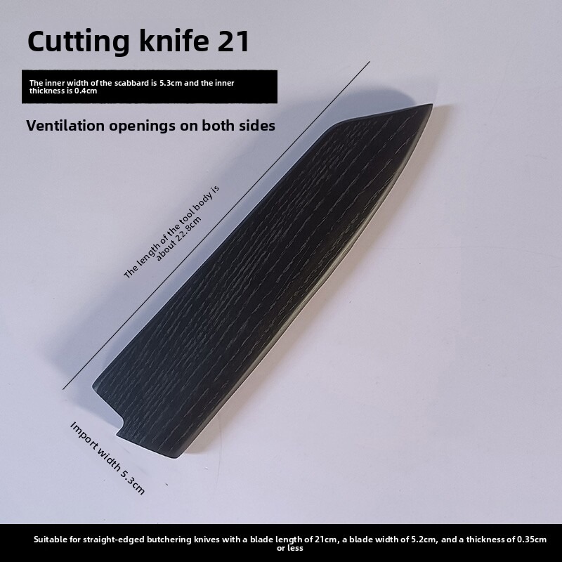 黒漆塗りのアッシュウッド製サヤナイフシース、サキマル、キリツ - Japanese Knife のレビューと価格