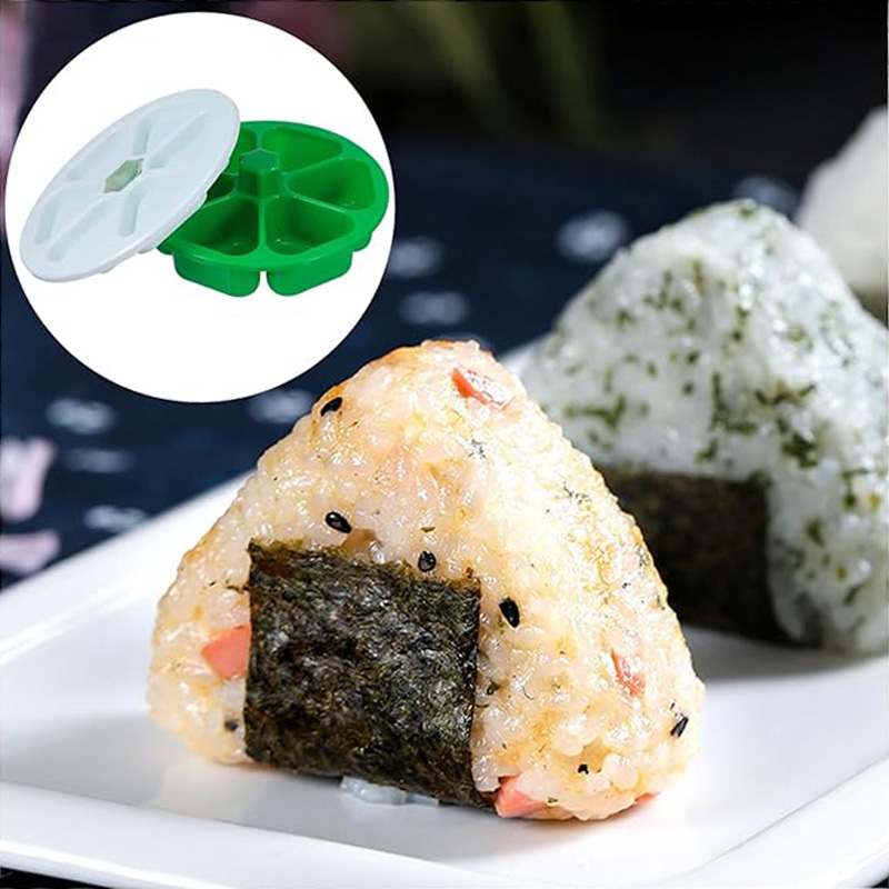 6 in 1寿司メーカーボックスおにぎり型三角寿司型ご飯ボー - Sushi Making Kit のレビューと価格