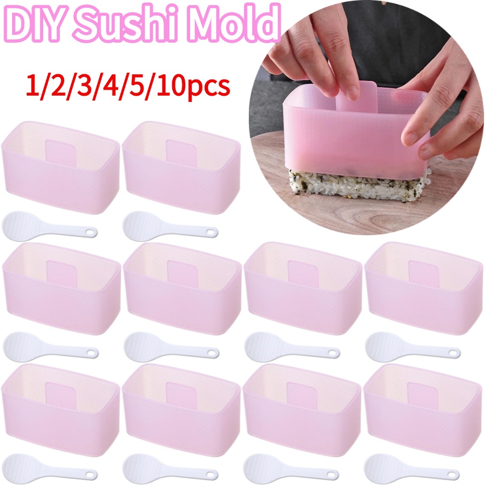 DIY寿司型メーカー 新しいフードプレス ノンスティック 長 - Sushi Making Kit のレビューと価格