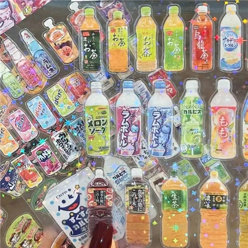 24 個日本のレトロな初期スタイルのスナックステッカーかわい - Japanese Snacks のレビューと価格
