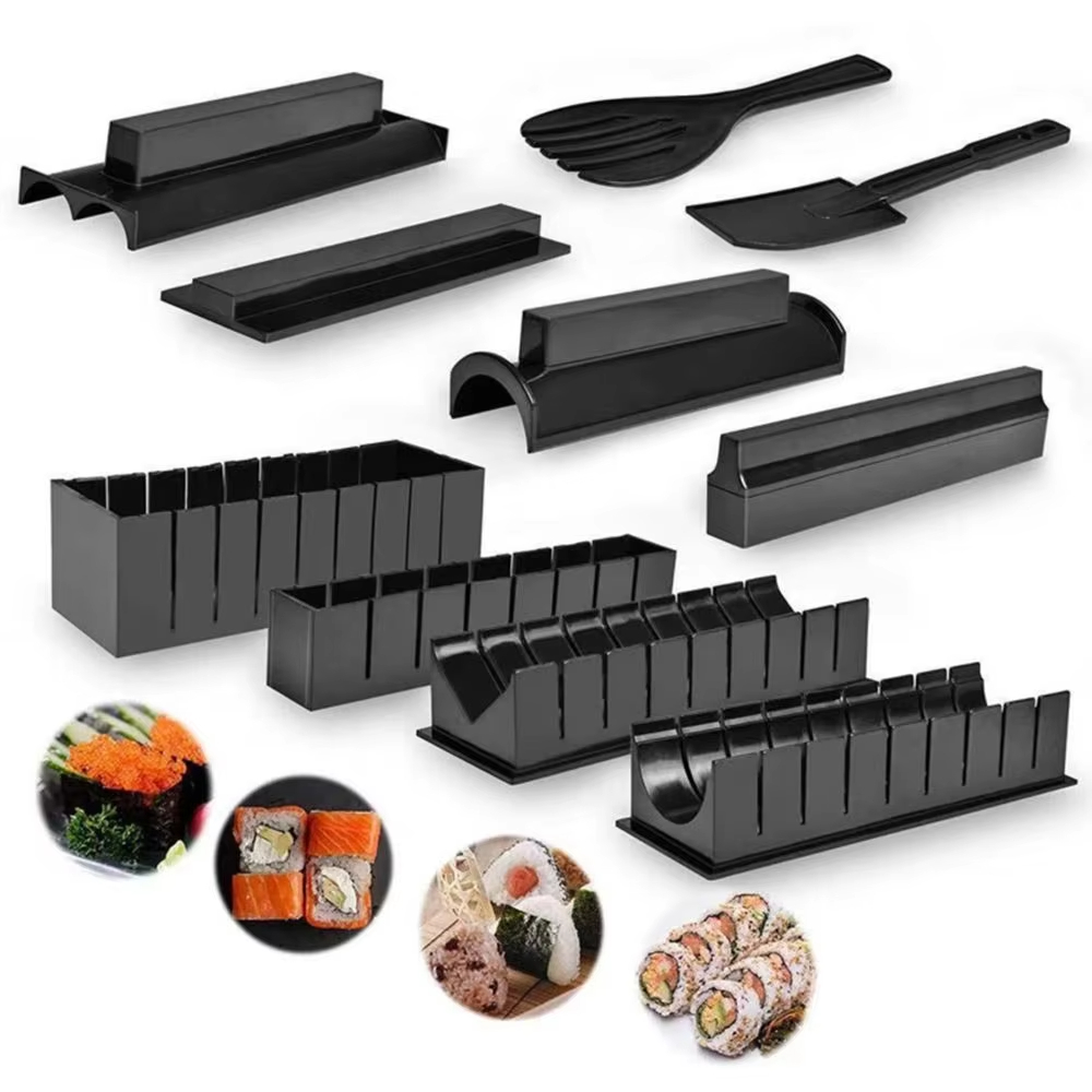 3/10個セット 日本の寿司メーカー 3種類の形状 寿司作り - Sushi Making Kit のレビューと価格